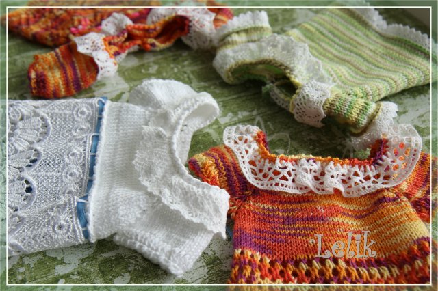 Летние кофточки для Gotz — Одежда и обувь для кукол своими руками: фото