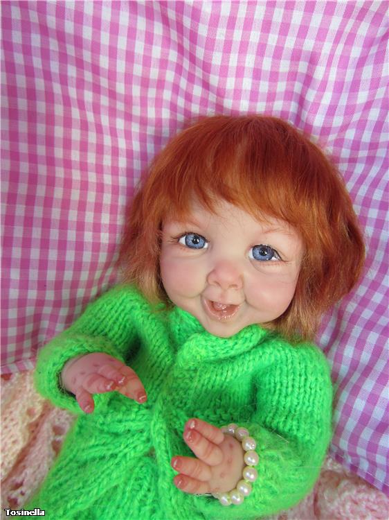 Малышка Зося. Авторская кукла Ирины Кондрашовой (фото 4)