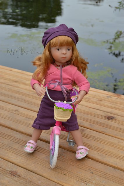 Осень с Линой. Кукла от Kaethe Kruse