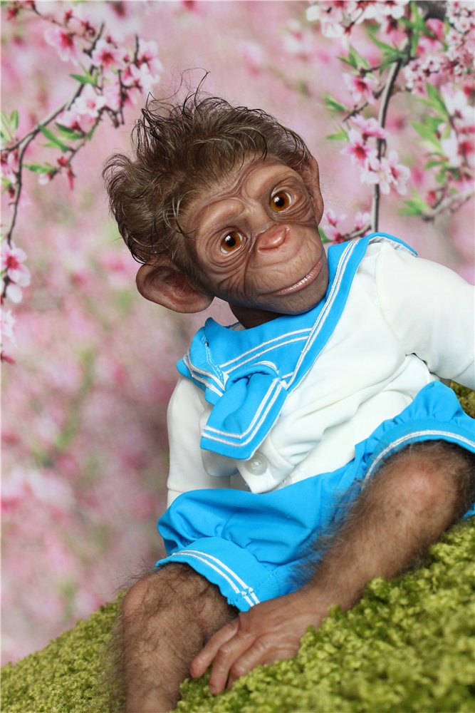 Мартышка номер два. Кукла реборн Светланы Преображенской (фото 7)