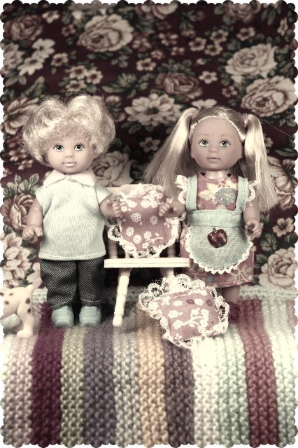 Мой старый фотоальбом — Куклы Simba: Еви (Evi) и Штеффи (Steffi Love)