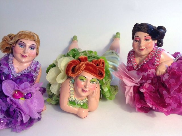 Волшебный мир Katherine collection - нет нет.. вам не кажется это действительно Олень - балерина и Гиппопотам манекенщица