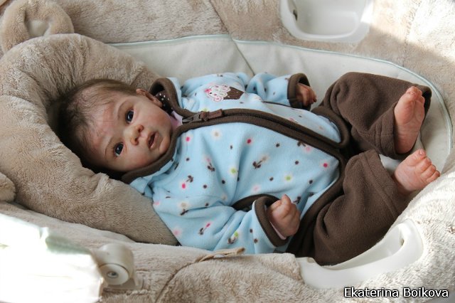 Кукла реборн Тейлор, скульптор Tamie Yarie