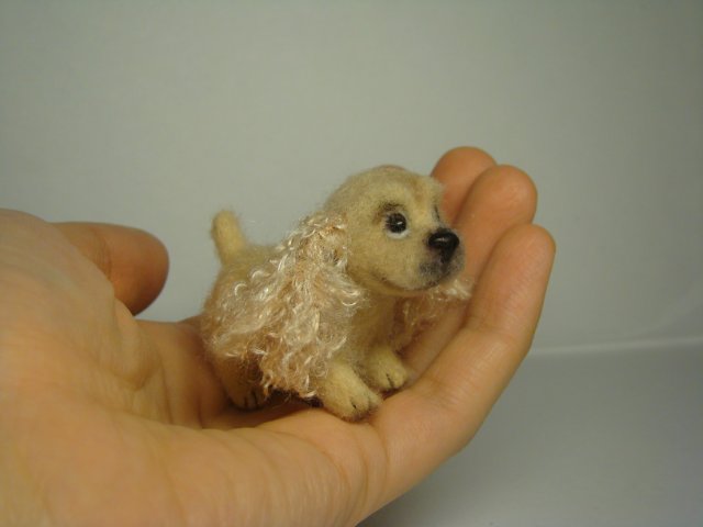 Настоящий верный друг. Авторская игрушка валянием Ольги Чернухо (фото 10)