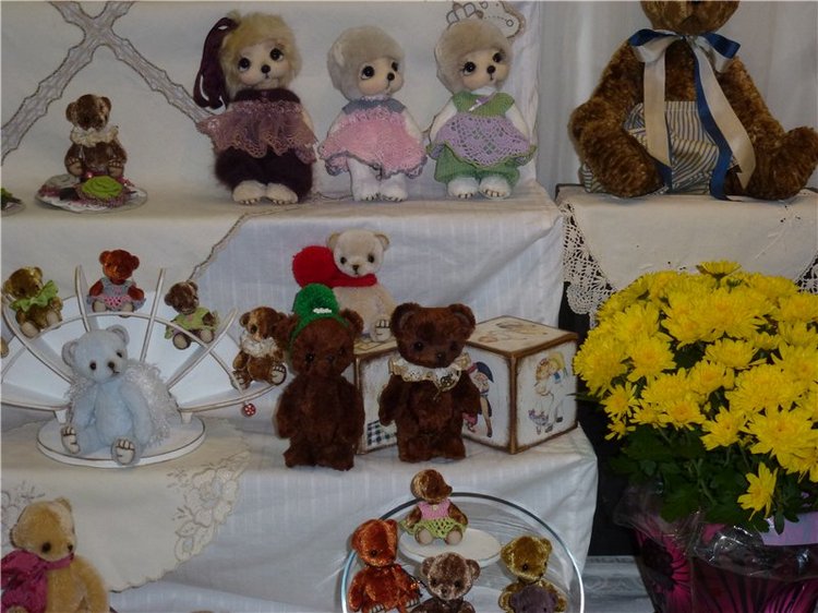 Moscow-Fair. Обзор выставки мишек и кукол на Тишинке - 2016 с маленьким Сильвестором