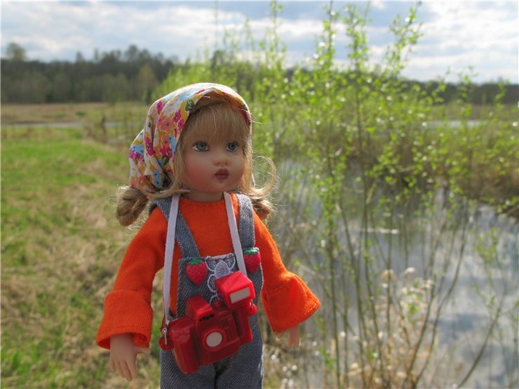 На водопад с Райли. Riley от автора Helen Kish