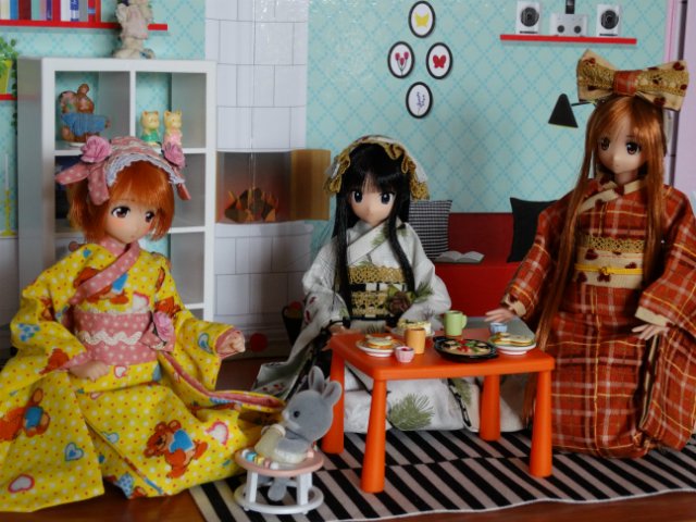 Вечеринка у моих японочек