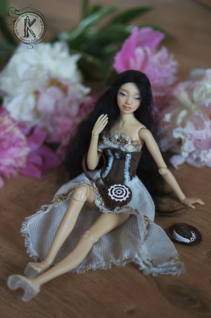 Моя новая шарнирная кукла, улыбашка Сью (фото 8)