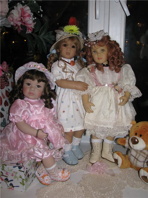 Красота на подоконнике | Бэйбики Красота на подоконнике — Коллекционные куклы разных авторов (Разное): редкие бренды (фото 2)