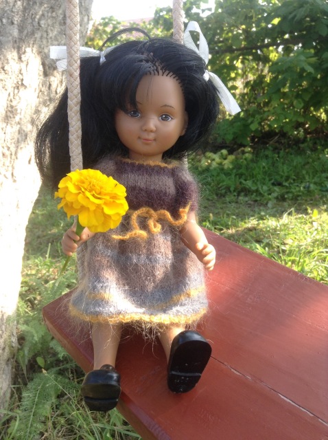 Моя новая смуглянка с клеймом " черепашка в ромбе"