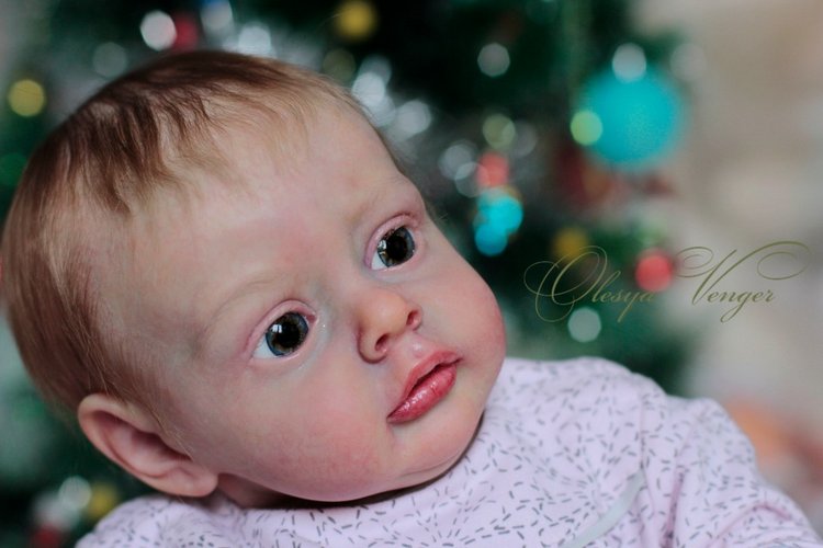 Моя Хлоя, мой любознательный Совенок, кукла реборн Олеси Венгер