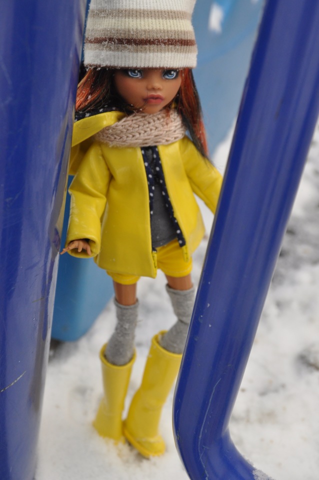 Первый снег — ООАК Monster High и Ever After High: репейнт