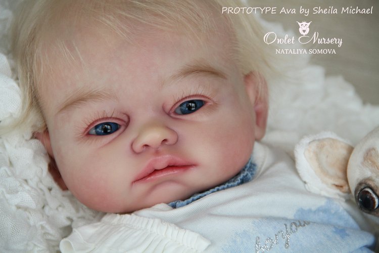 Сильвия - мой прототип Ava от скульптора Sheila Michael. Кукла реборн Наталии Сомовой