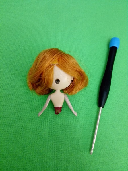 Пересадка Blythe Petite на Polly Pocket (фото 7)