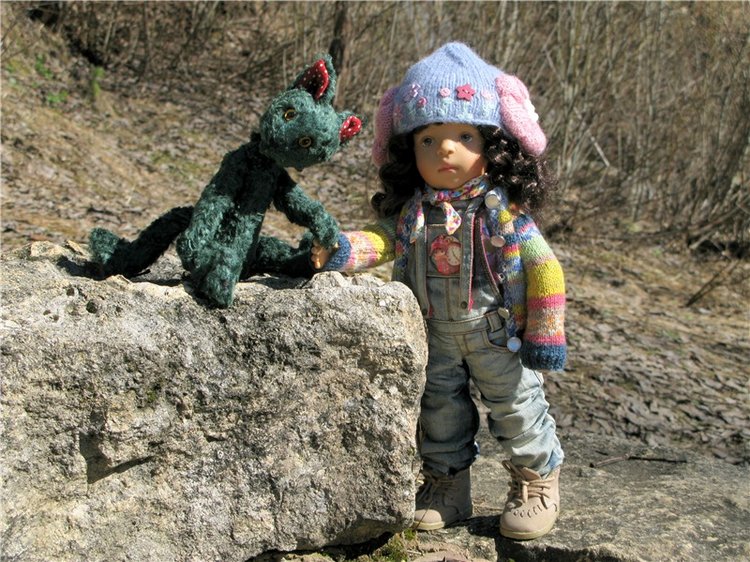 Приключения Адель на водопаде, продолжение. Джульетта от Sylvia Natterer