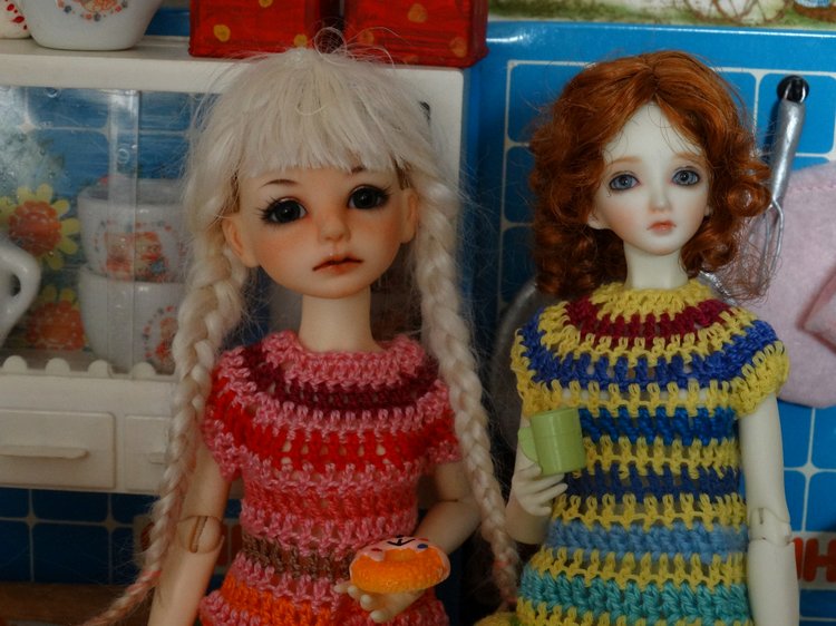 Девочки на кухне — Фотоистории с куклами BJD (БЖД): сериалы