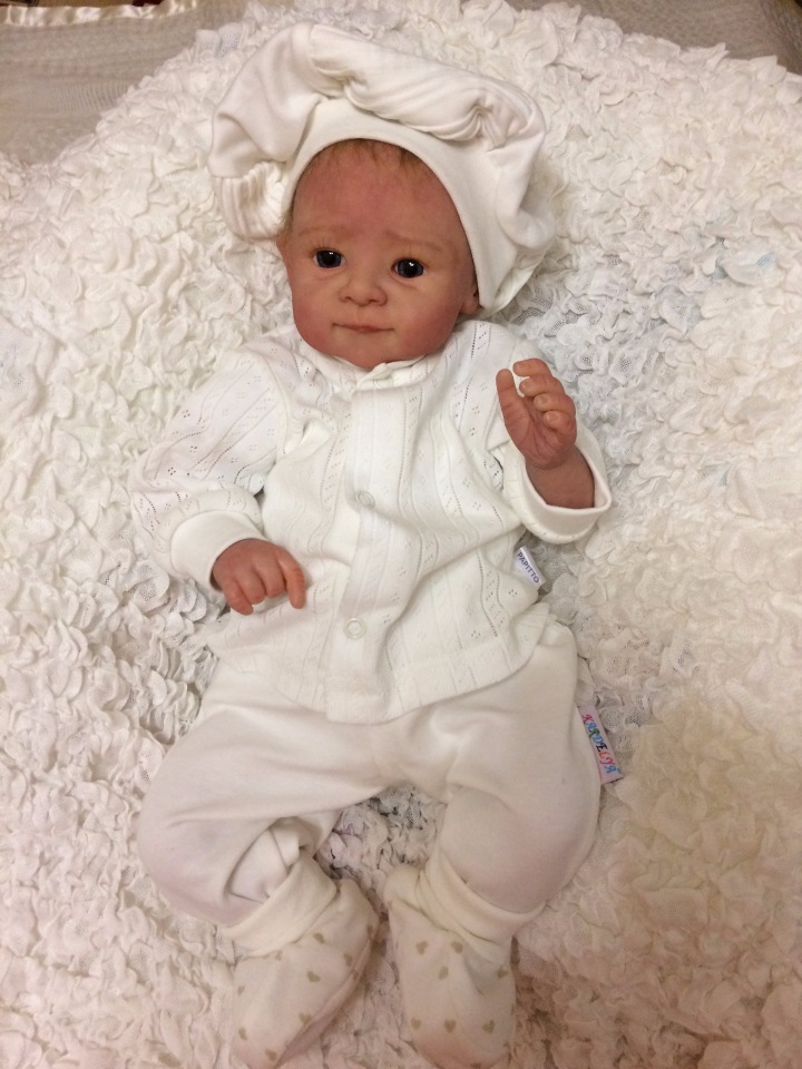 Кукла реборн Chobby by Lenka Polacek Hucinova (фото 9)