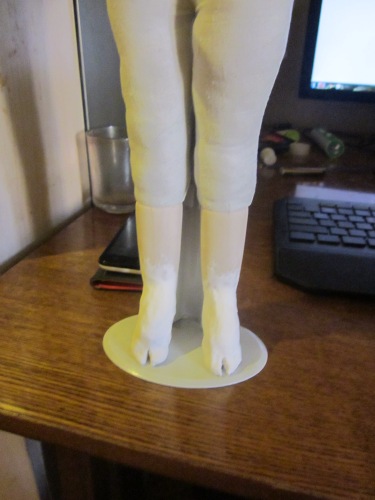 Переделка фарфоровой куклы (фото 6)