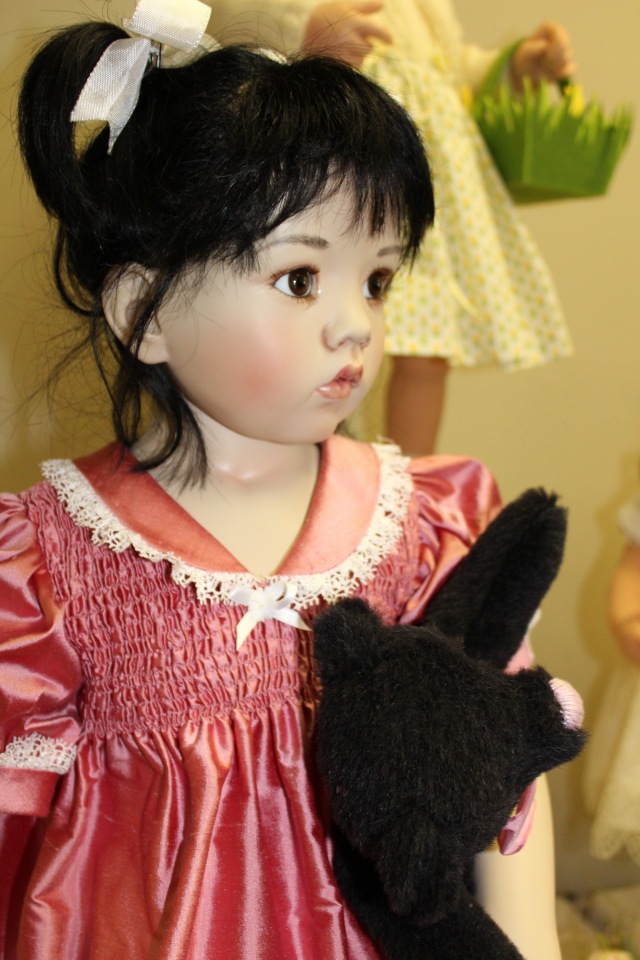 Пасхальная встреча в магазине кукол Хильдегард Гюнзел. Новая коллекция из резин 2017. Азиаточка Tian Yu