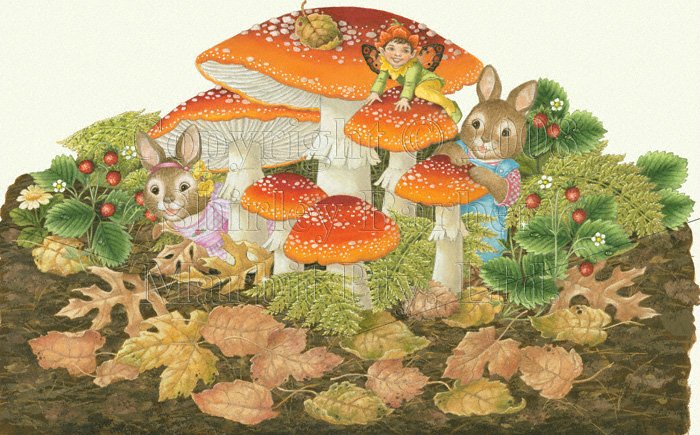 Мир эльфов и фей от Ширли Барбер (SHIRLEY BARBER)