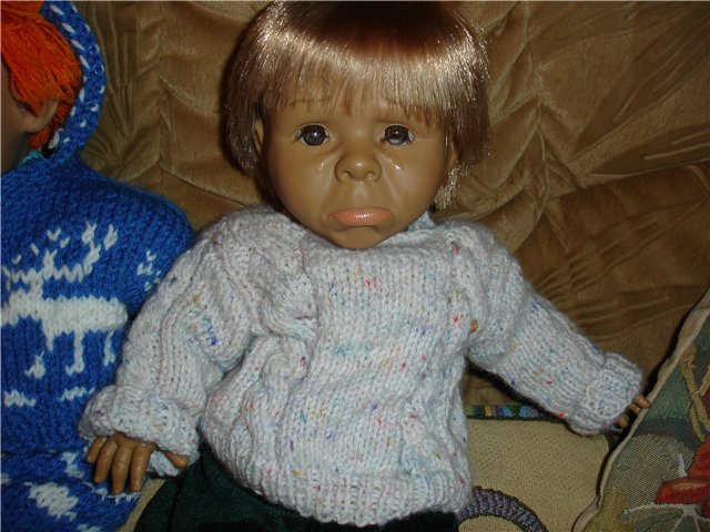 Как мы подготовились к зиме. Вязалочки для кукол (фото 2)