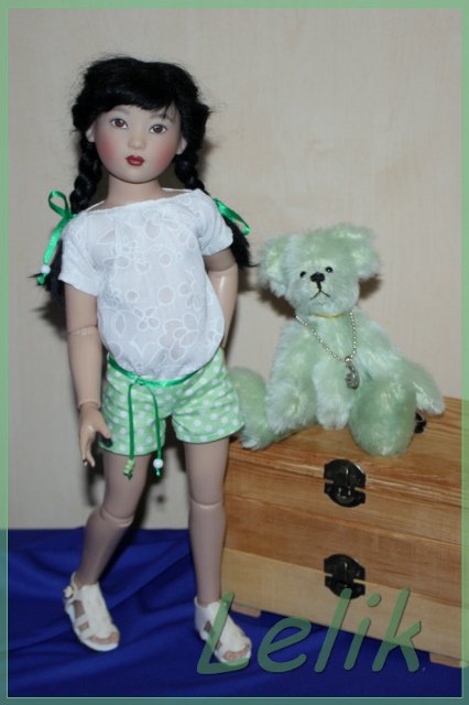 Фисташковое мороженное, или новый наряд для Саффи от Helen Kish (фото 4)