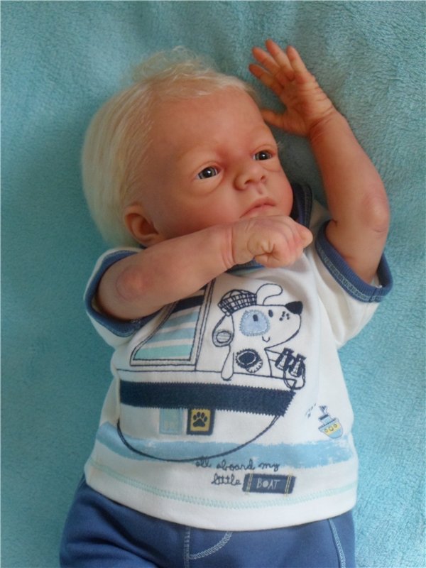 Мамино солнышко! Малыш реборн из молда Ромео от Наталии Блик