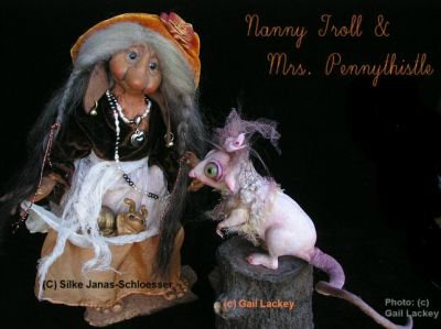 Микромир Силке Янас-Шлессер. Куклы Silke Janas-Schloesser dolls