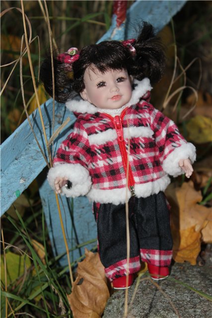 Ходит осень по дорожке... Мари и Катрина от Adora на осенней прогулке (фото 5)