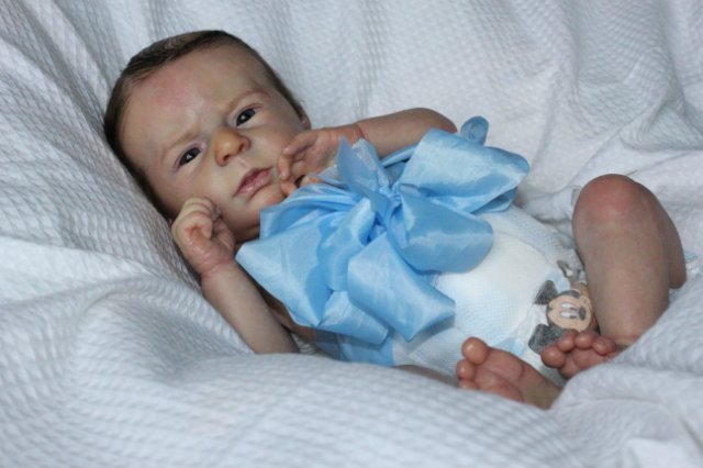 Меня аист принес, кукла реборн Беспаловои Жанны