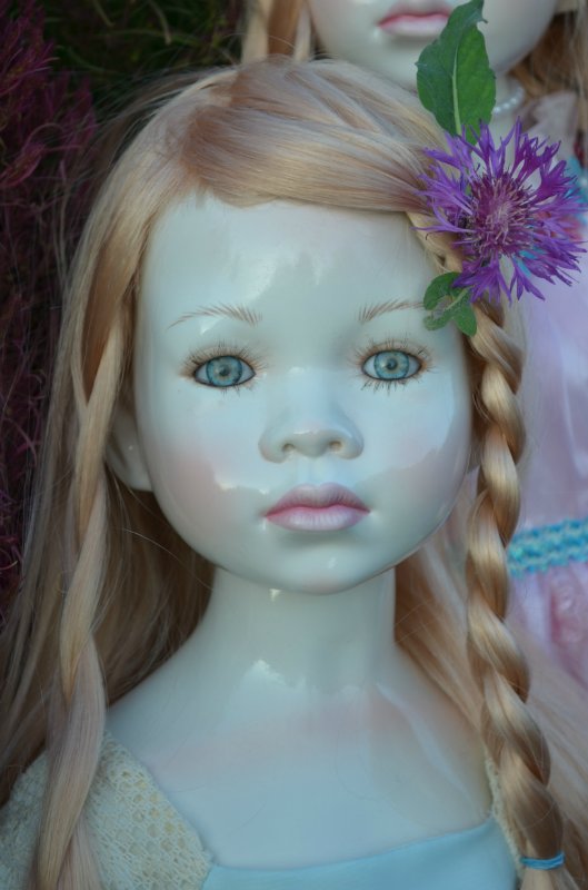 Лунные девочки или необычное творение Ширли (Shirley) - глазурованная кукла Мариэль (Mariele)