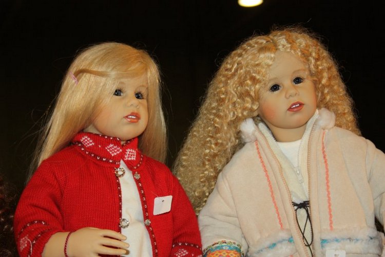 Международная выставка кукол в s'-Hertogenbosch (Den Bosch) в Голландии - 2013. Часть шестая