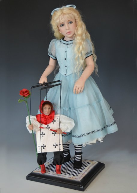 Королева Алиса на праздник зовет или Опять в Зазеркалье. Куклы Diane Keeler из цикла Alice in Wonderland