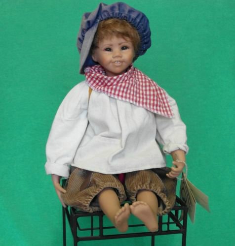 Знакомство с куклами Anni Aegerter фирмы Schmider Creativ. Тони - образ Пеппи или подружки Тома Сойера