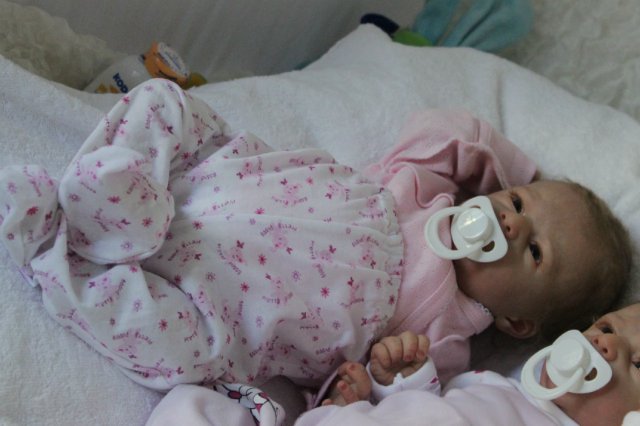 Ангелочки малыши... Куколки реборн Вишни Виктории