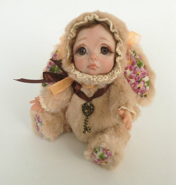 Тедди-долл Louise, Laura и Gloria. Авторские тедди долл от Анны Добряковой (фото 2)