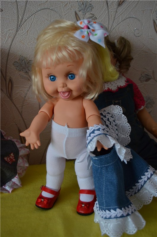 Долгожданная посылочка. Сарафанчики для кукол Baby Face Galoob (фото 5)