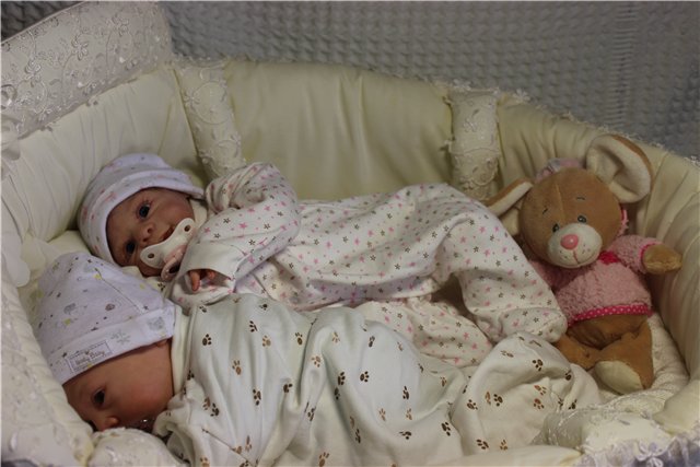 Мои двойняшки-реборнята! Ростя и Марьяша (фото 2)