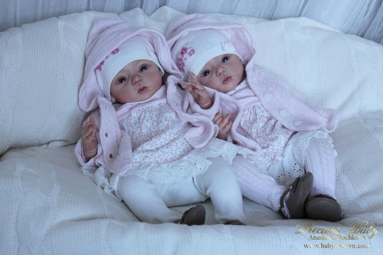 Мы двойняшки! Куклы реборн Анастасии Бочковой