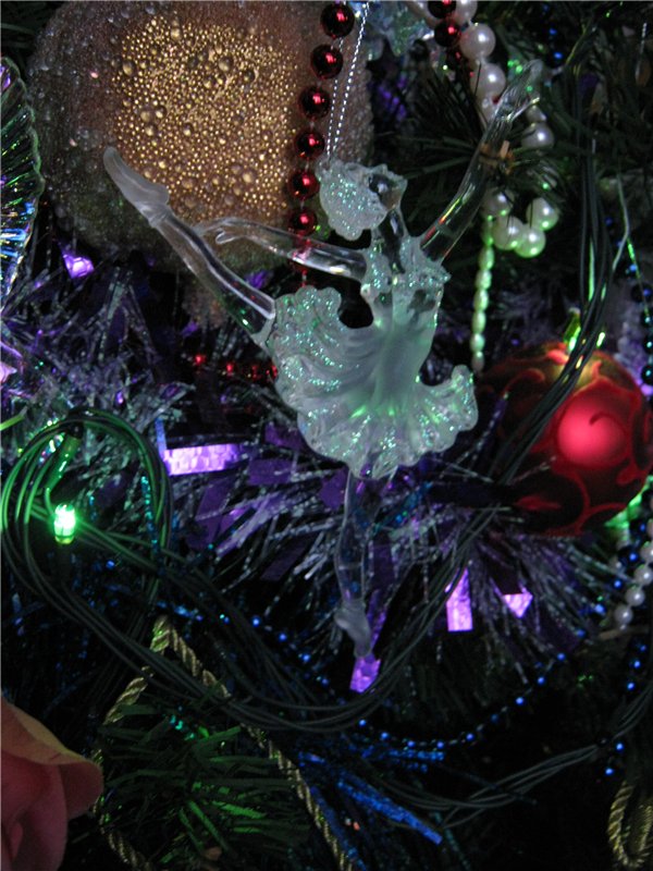 Фигурки изо "льда" (елочные игрушки 21 века) (фото 8)