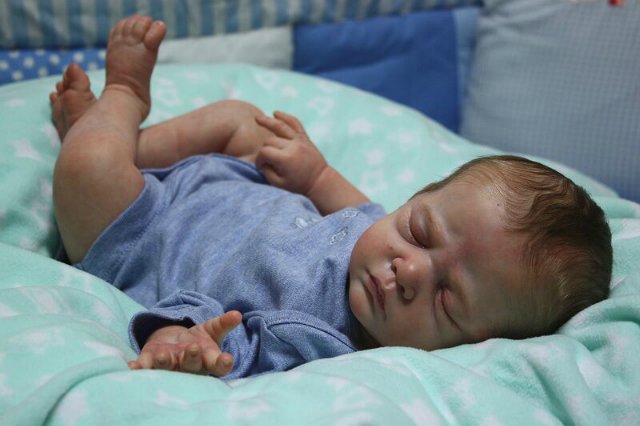 Кукла реборн CASPAR прототип художник Beatrix Schröder