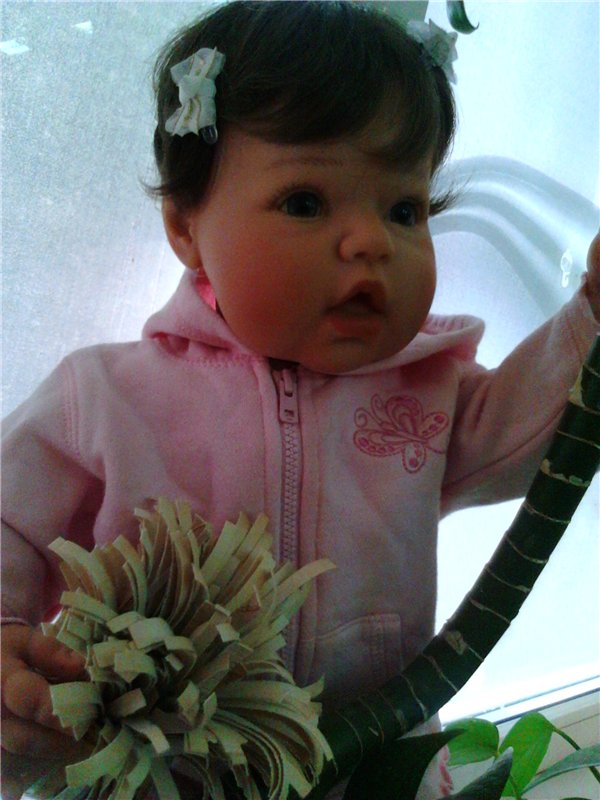 Наша любопытинка Катюшка lee Middleton у мамы на работе (фото 10)