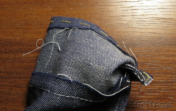 Мастер класс по пошиву джинсовой курточки для куклы