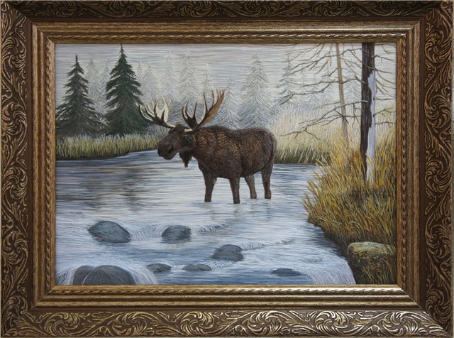 Выставка вышитых картин — Другие хобби и увлечения: сад