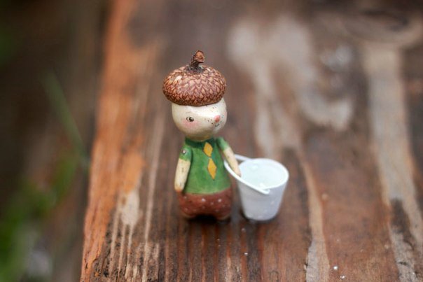 Игрушки из дерева Аси Катечкиной, kotyasya