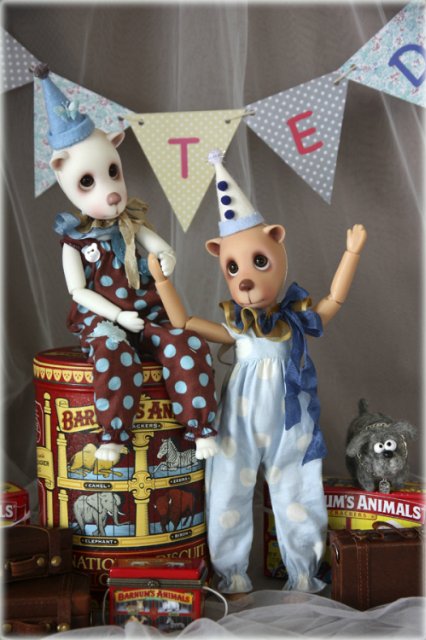 Тэддики приносят радость — Куклы Liz Frost (Лиз Фрост): авторские BJD (БЖД)