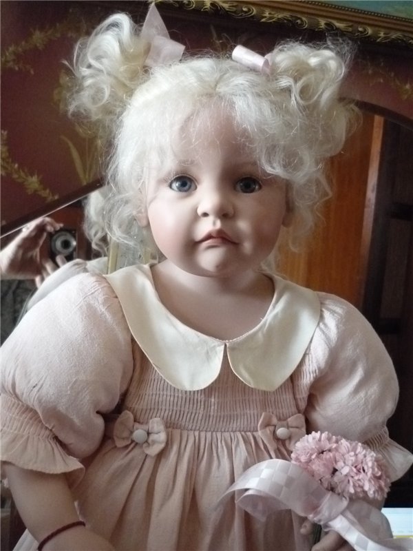 К нам приехала маленькая Холли ( Тонечка)