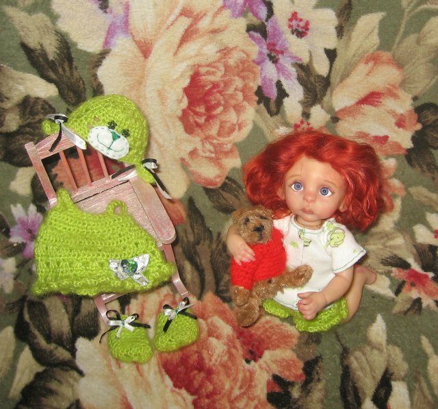 Каролина. Авторская кукла Кондрашовой Ирины