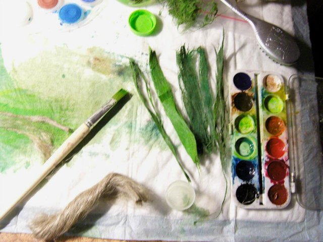 Зеленая, зеленая трава (малюсенький МК от Таниты)