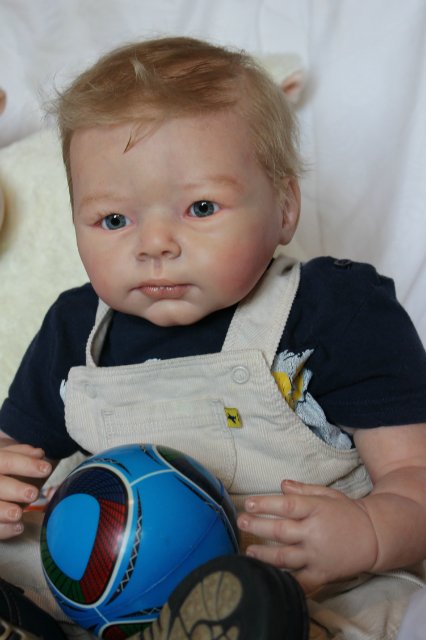 Мамино солнышко Ванечка. Куклы-реборн Натальи Ветровой (фото 5)